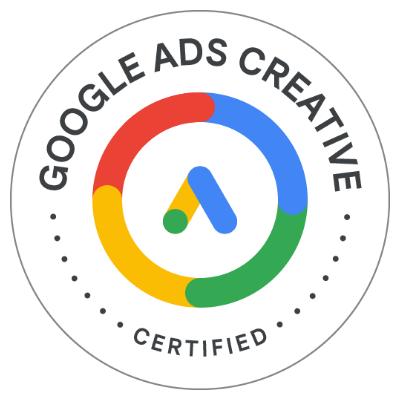 Badge Skillshop · Google — Criativos do Google Ads